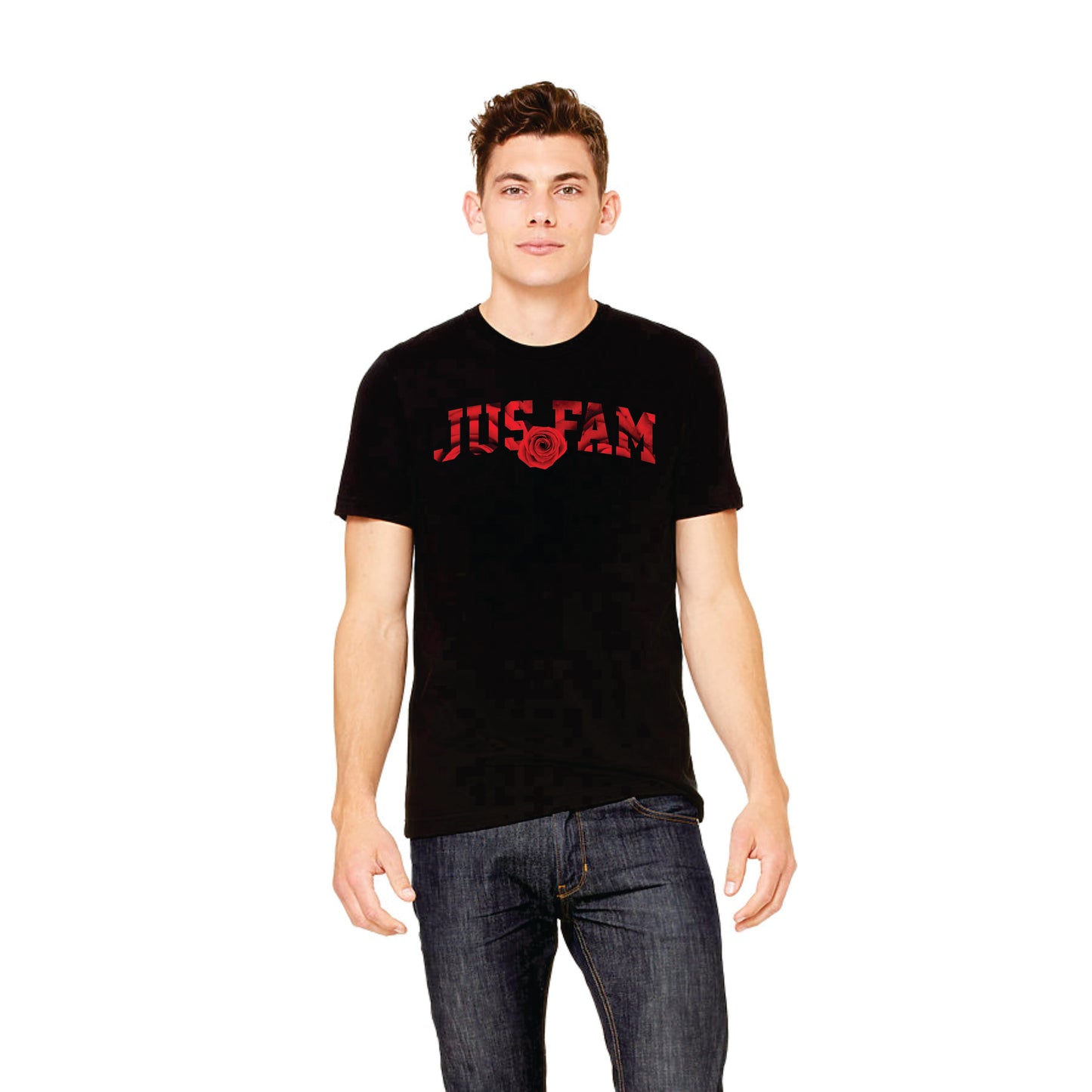 Jus Fam "Rose City" Tee